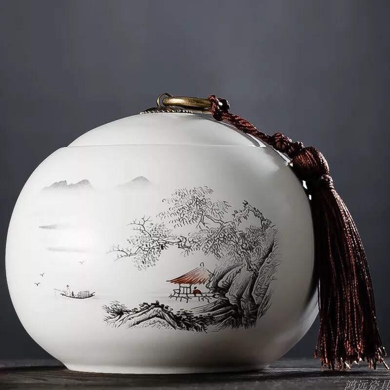 Hũ gốm đựng chè hàng có sẵn