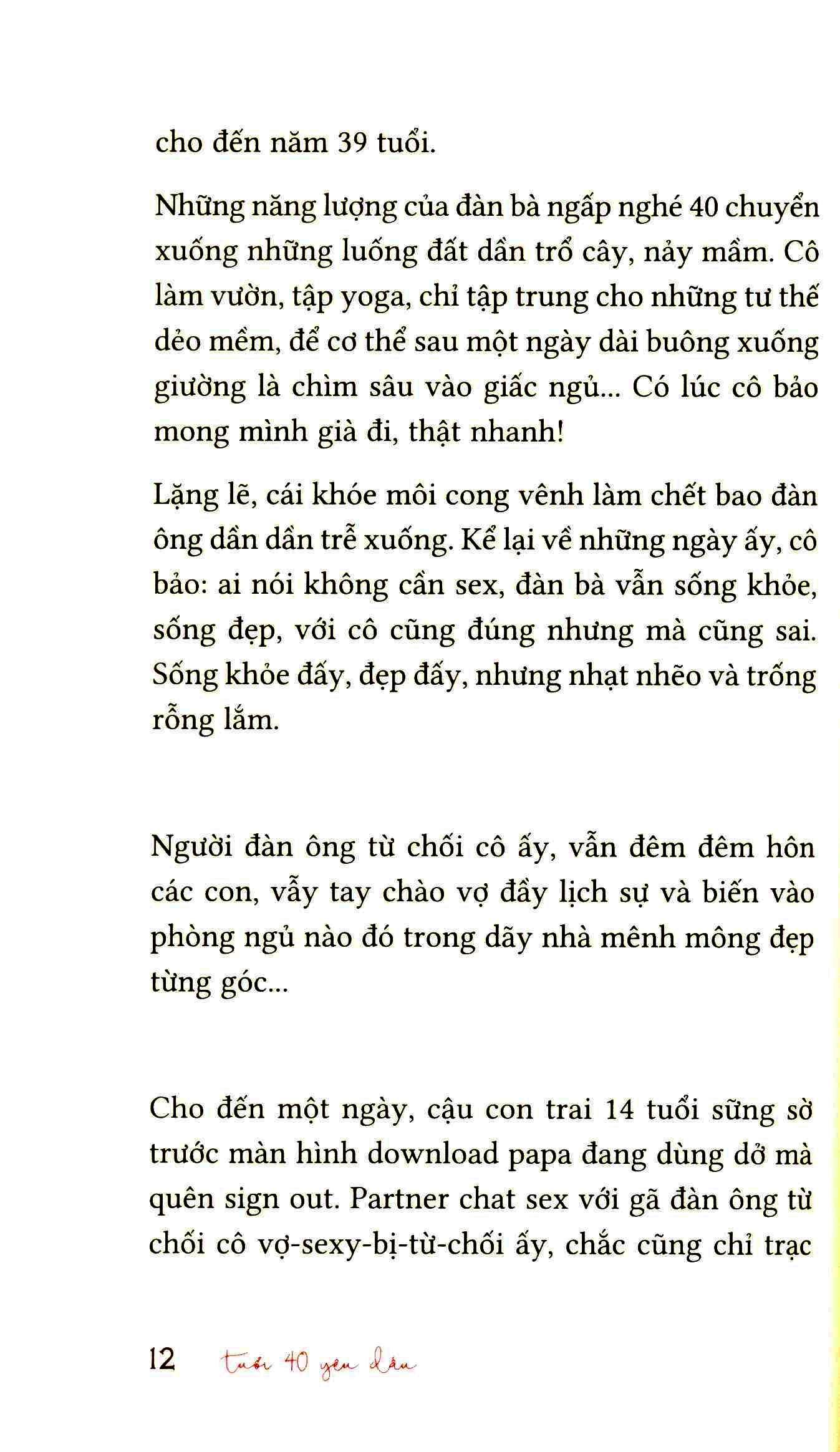 Tuổi 40 Yêu Dấu (Tái Bản 2023)