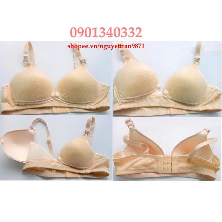 - Áo ngực bầu và cho bé bú cúc bấm tiện lợi