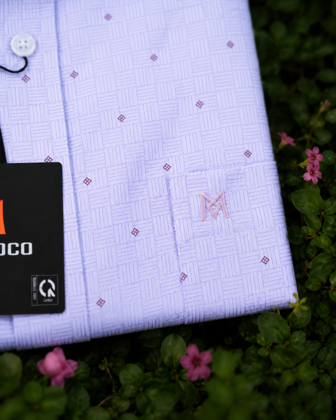 Áo sơ mi Khatoco tay ngắn (L,XL)