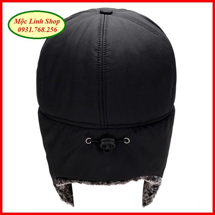 Mũ trùm đầu nam Supplex Outdoor cực ấm có lưỡi trai