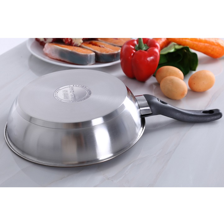 Chảo inox chống dính 3 đáy Fivestar CKD16-3DI (16cm) - Hàng chính hãng