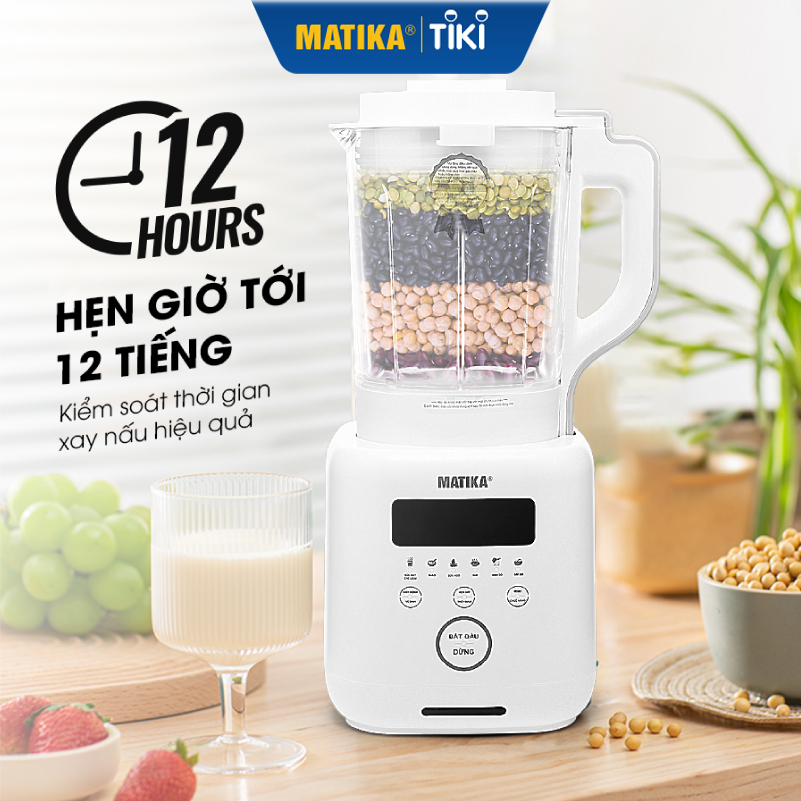 Máy Làm Sữa Hạt MATIKA 1.75L 800W MTK-3175 - Hàng Chính Hãng