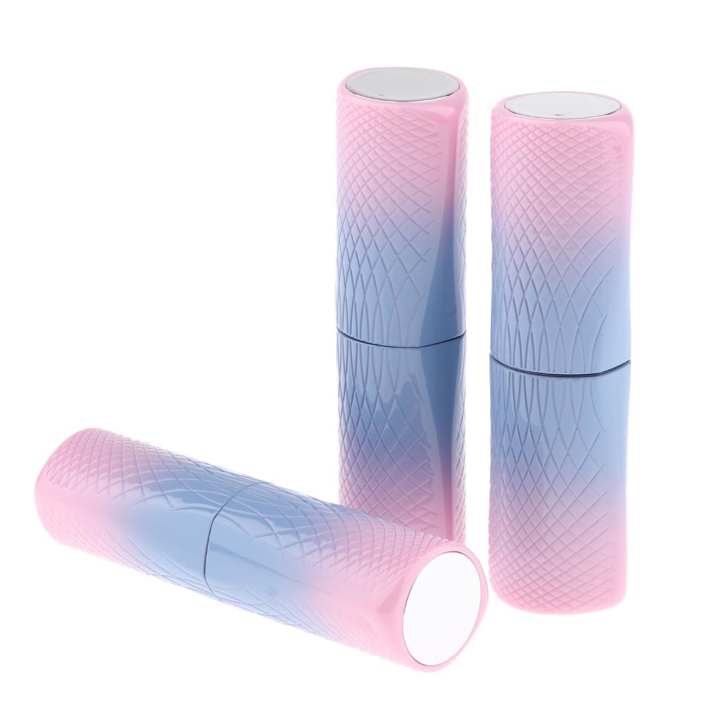 3 Cái Rỗng Son Môi ống Lip Balm Container DIY Chai Mỹ Phẩm Dụng Cụ Trang điểm
