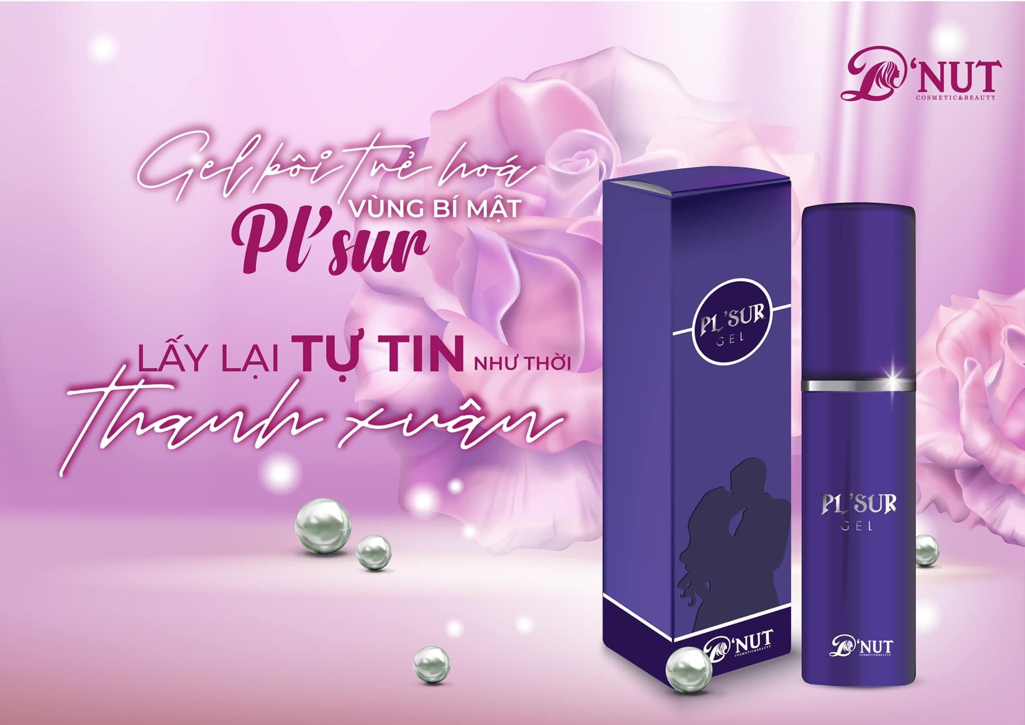 Gel chăm sóc cô bé cao cấp độc quyền PLSUR Chai 30ml