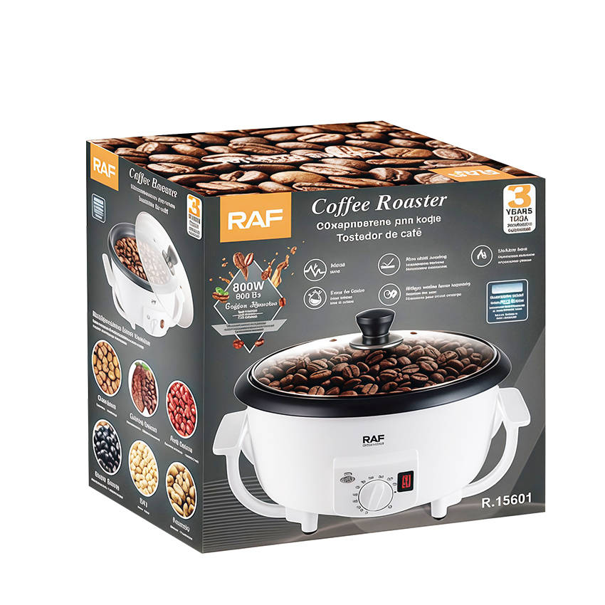 [ HÀNG NHẬP KHẨU] Máy rang hạt cà phê và các loại hạt tự động, thương hiệu Pháp cao cấp RAF - R.15601