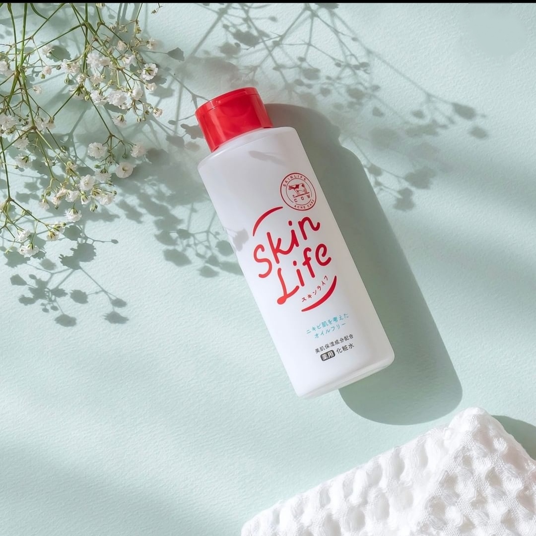 Nước Hoa Hồng Cow Skinlife Face Lotion Ngừa Mụn Và Se Khít Lỗ Chân Lông 150ml