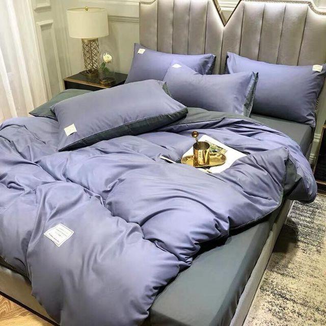 Trọn Bộ Vỏ Chăn Ga Gối Cotton Tici Hàn Quốc