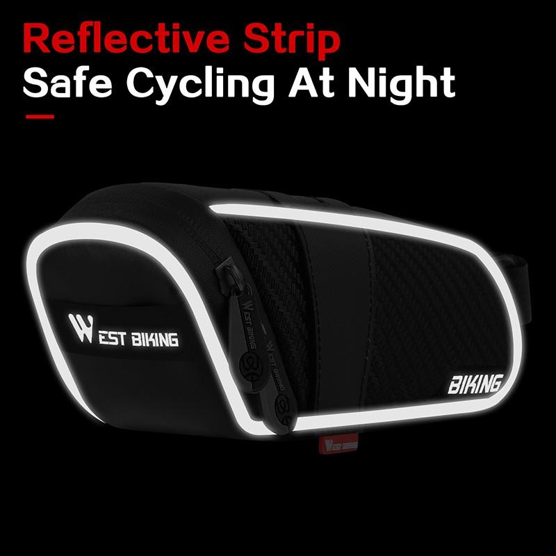 Túi Đựng Đồ Gắn Yên Sau Xe Đạp MTB Chống Sốc / Thấm Nước-Hàng chính hãng