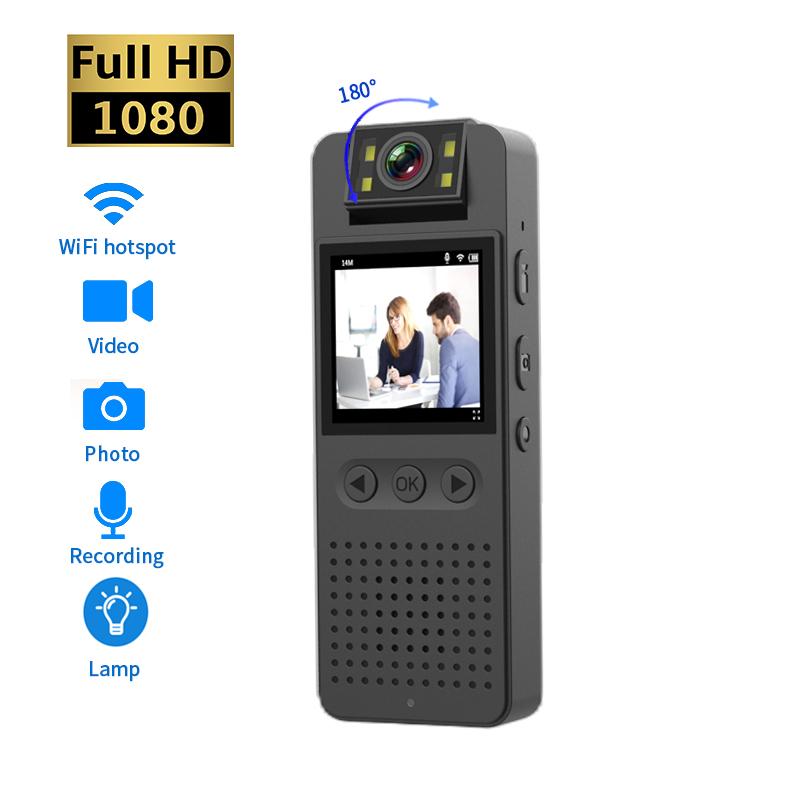 CS06 1080P WiFi Mini Action Camera FHD Ghi máy quay vòng LCD Tầm hồng