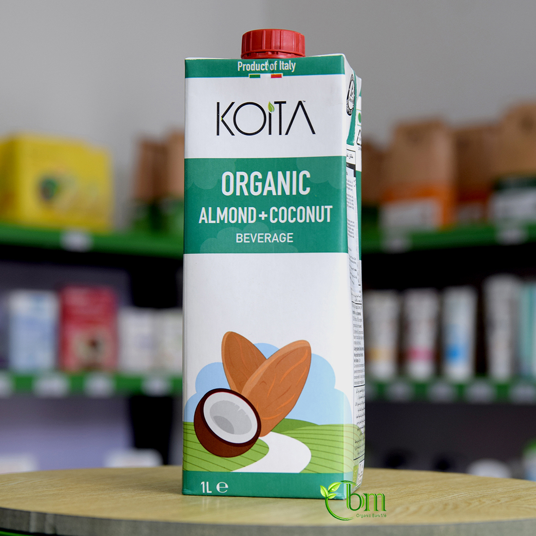 Sữa dừa hạnh nhân hữu cơ 1 Lít - Koita