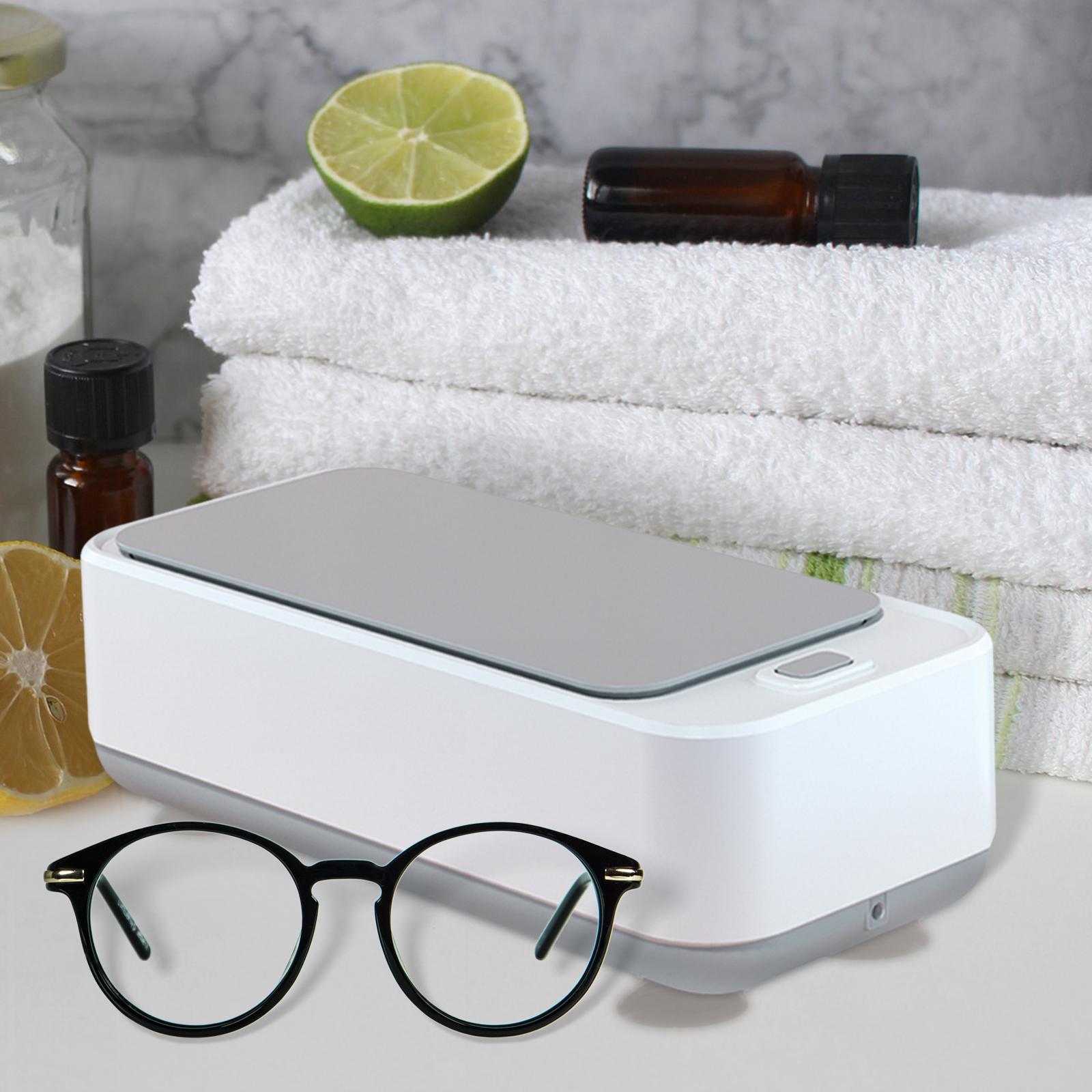 Electric Ultrasonic Water Cleaner Eyeglasses Jewelry Watch Cleaning Machine