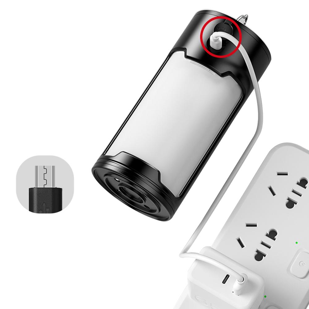 Outdoor Camping Light Portable LED Campsite Lantern Emergency Night Lamp for Camping Hiking Tent Fishing