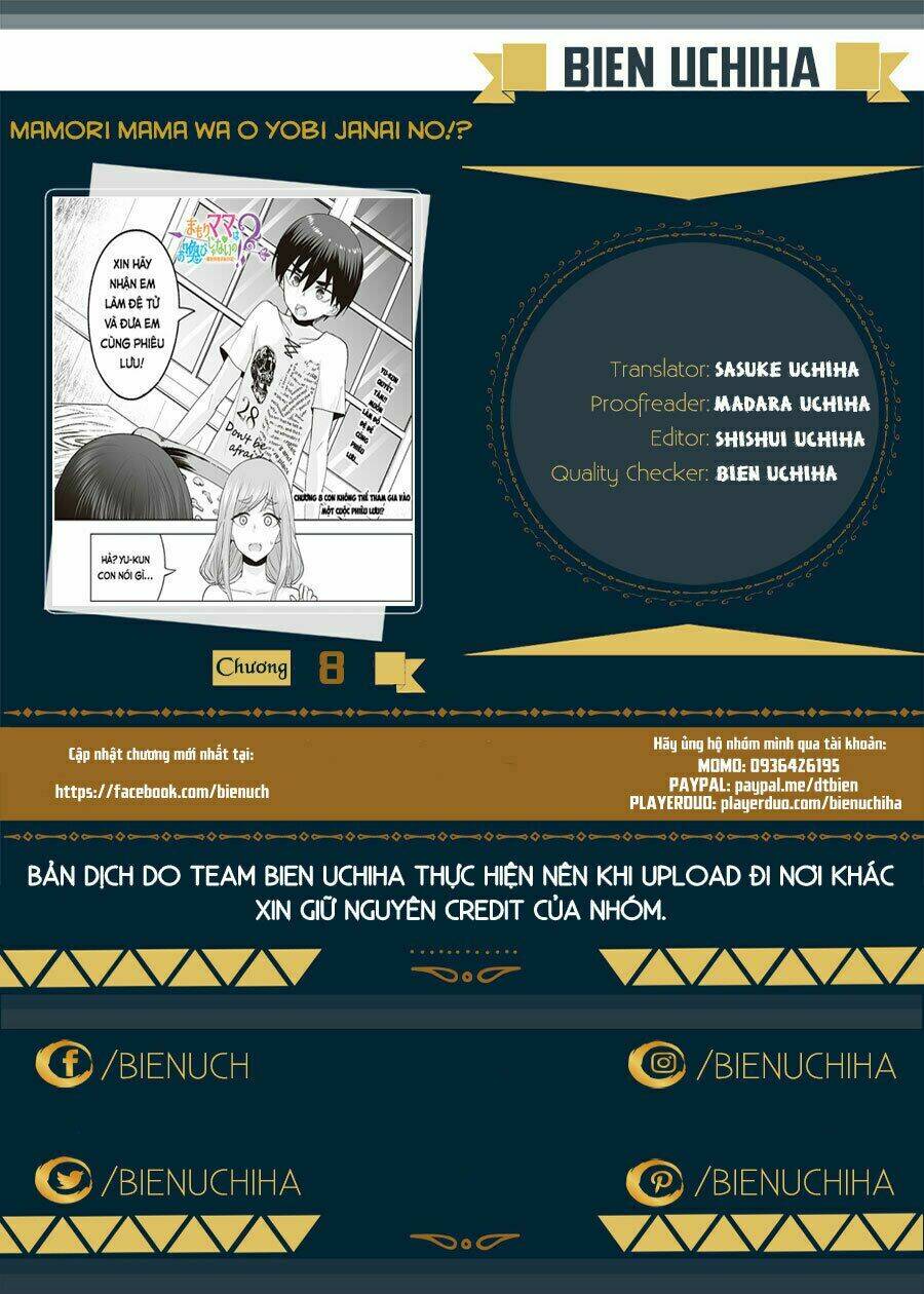 mamori mama wa o yobi janai no!? isekai musuko hankoki 〜 chapter 8 1