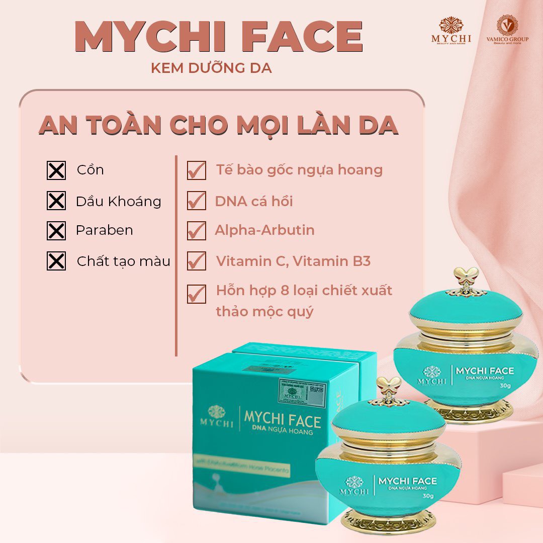 Kem dưỡng da mặt Mychi Face (Tặng tẩy da chết 120k)