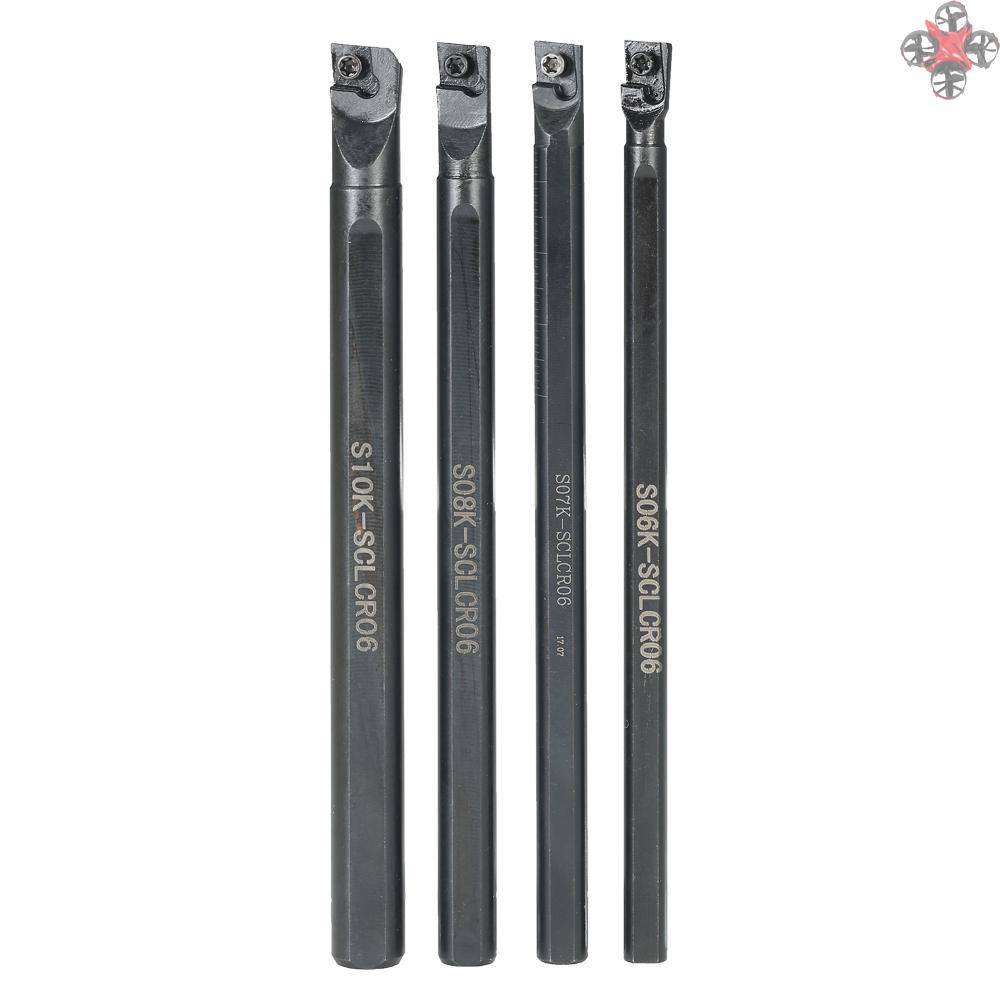 Bộ 10 Phụ Kiện Ống Nối Cacbua Ccmt060204-Hm + 6 / 7 / 8 / 10mm Sclcr06