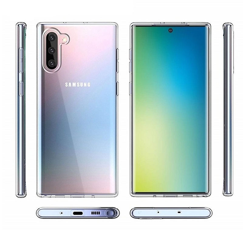 Ốp lưng dành cho Samsung Galaxy Note 10 silicon dẻo trong suốt Loại A+