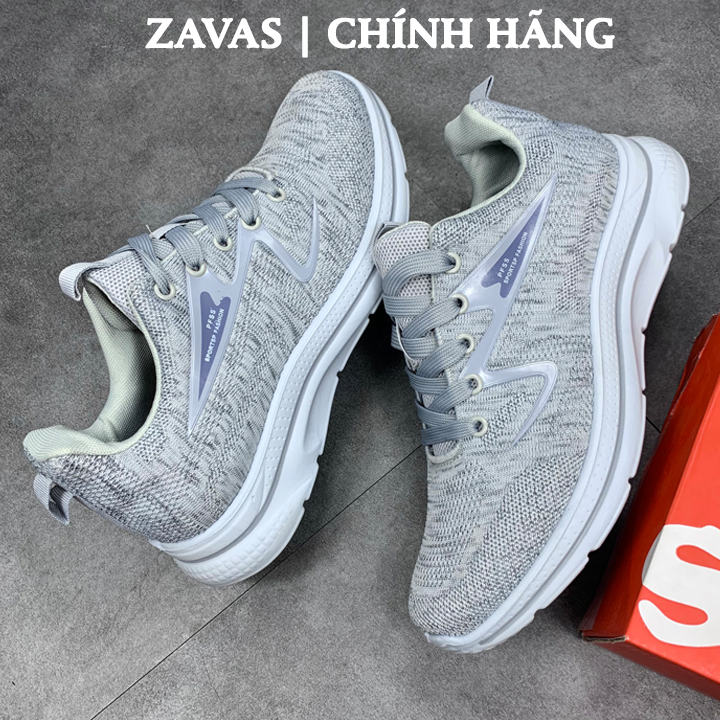 Giày thể thao nam sneaker chính hãng thương hiệu ZAVAS đế êm và nhẹ bằng lưới thoáng khí - S415