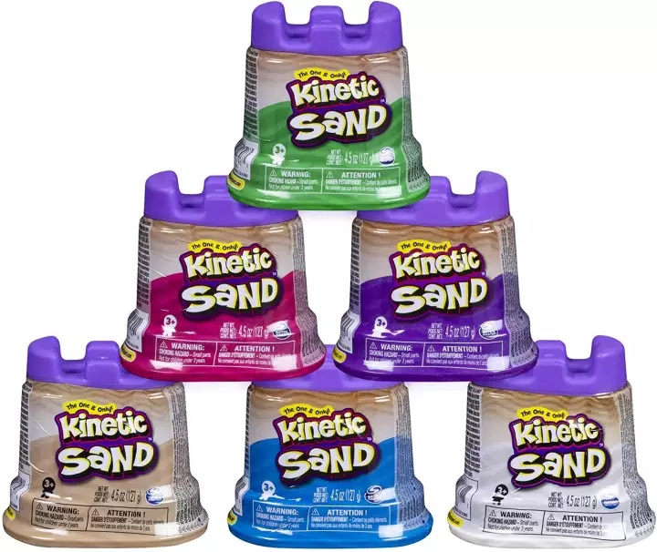 Đồ Chơi KINETIC SAND Bộ Khuôn Và Cát 6039983 - Giao hàng ngẫu nhiên