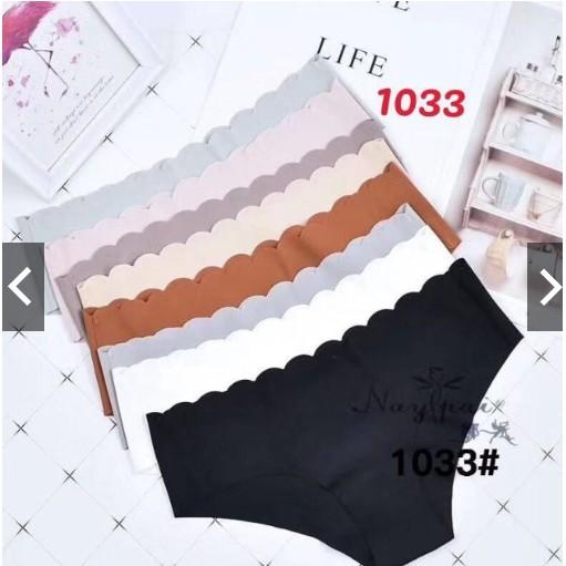 Quần lót đúc su không đường may cạp viền sóng siêu đẹp 033 - CHILLHOUSE