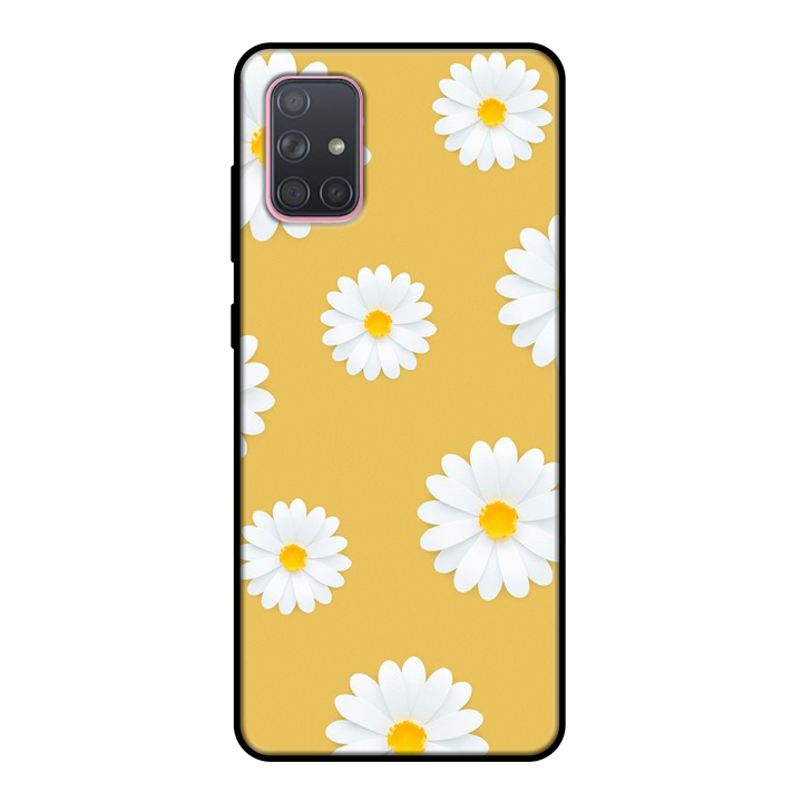 Ốp lưng điện thoại Samsung Galaxy A71 viền dẻo TPU BST HOA Mẫu 6