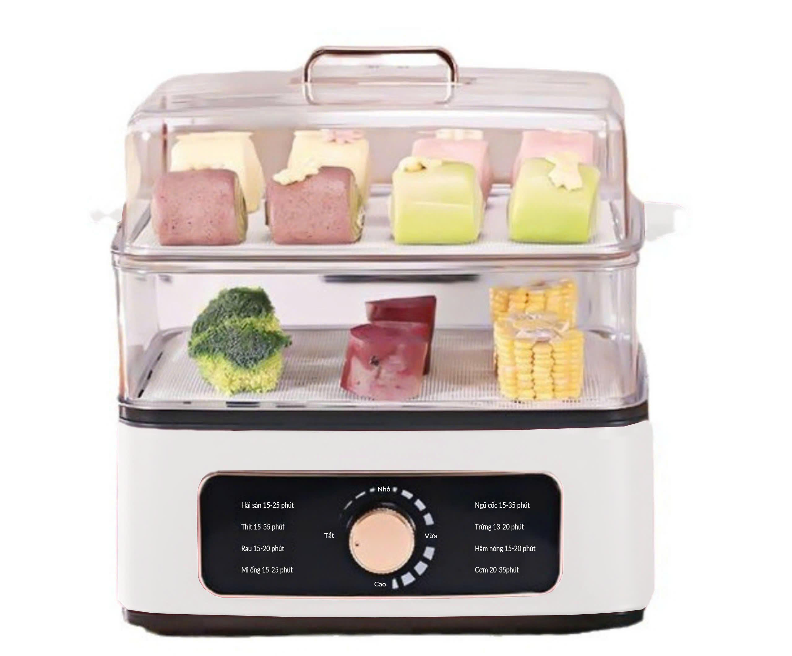 NỒI LẨU HẤP ĐA NĂNG PERFECT PF-LH12 2 TẦNG DUNG TÍCH 22 LIT BẢO HÀNH 1 NĂM- HÀNG CHÍNH HÃNG