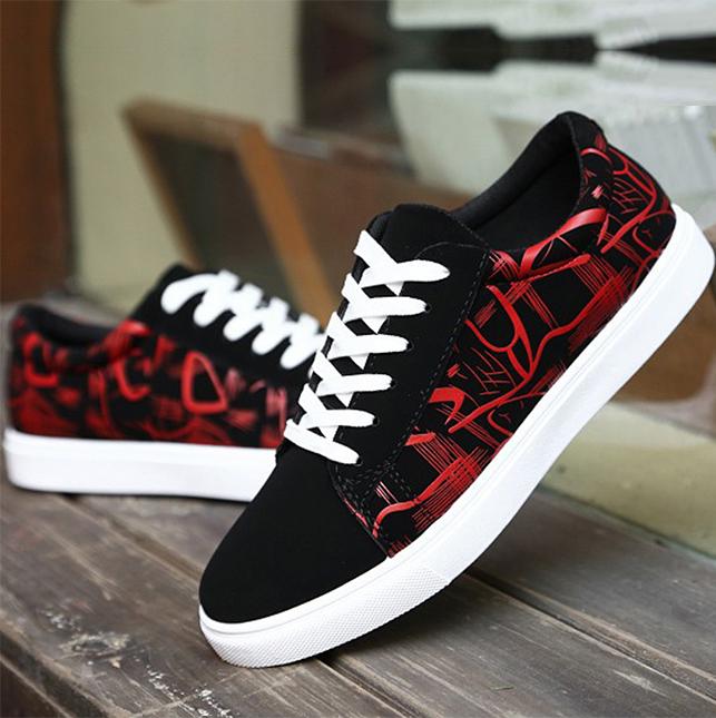 Giày Nam Sneaker Họa Tiết - Pettino GV07