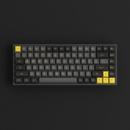 Bàn phím cơ không dây AKKO 3084B Plus Black Gold _Mới, Hàng chính hãng