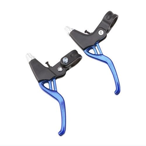 2 cái hợp kim nhôm tay nắm phanh xe đạp leo núi Tay nắm phanh đòn bẩy bên phải và bên trái Bộ phanh chữ V