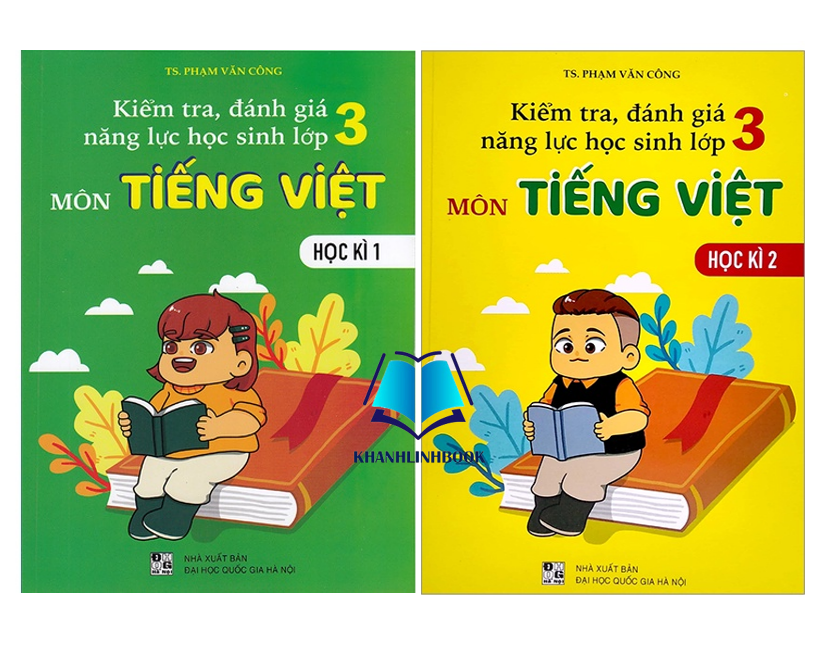 Sách - Combo Kiểm tra đánh giá năng lực học sinh lớp 3 môn Tiếng Việt