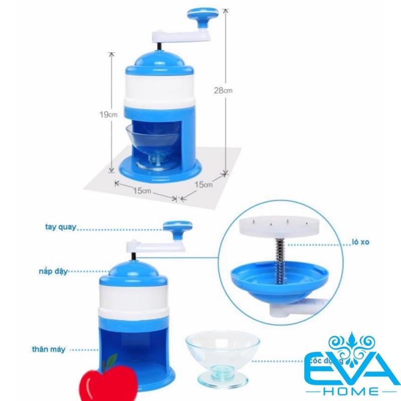 Máy Bào Đá Xay Đá Tuyết Quay Bằng Tay Thông Minh Tiện Lợi M3498