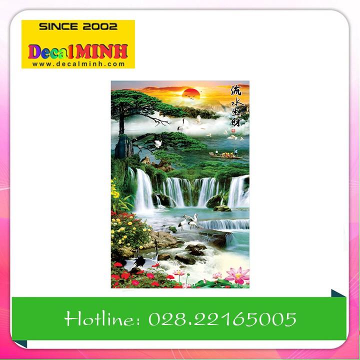 Decal Tranh dán tường phong thủy đẹp
