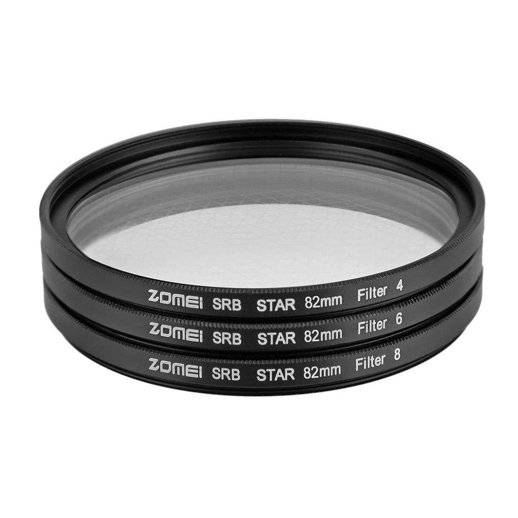 40.5mm Star-Effect Starburst 4+6+8 Points Lens Filter for Cameras