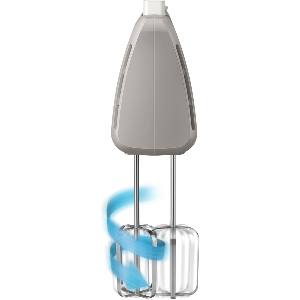 Máy đánh trứng cầm tay 300w. 5 tốc độ Philips HR3705/20 - Hàng chính hãng