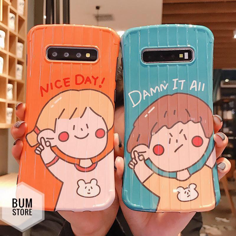 Ốp lưng vali Cho Dòng samsung galaxy Note 10 plus / Note 10 / S10 / S10 Plus / Note 9 / Note 8 / S9 Plus / S8 Plus