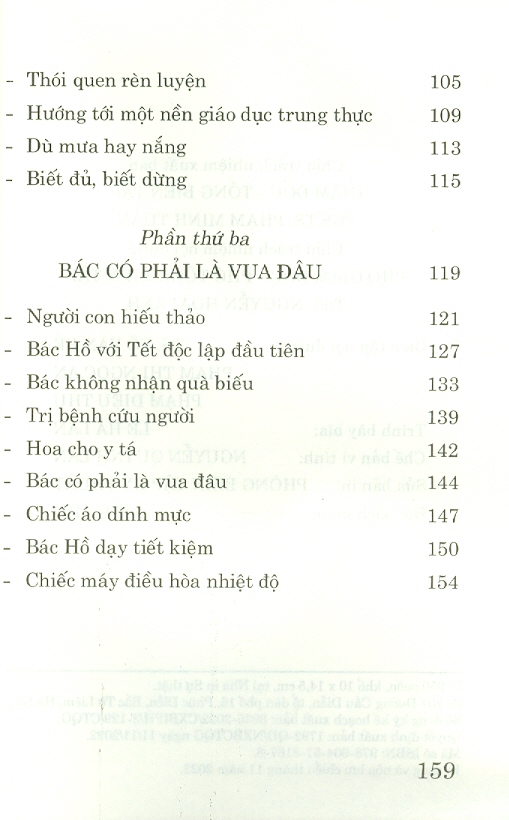 Bác Hồ - Những Câu Chuyện Và Bài Học (Xuất bản lần thứ ba, có sửa chữa, bổ sung)