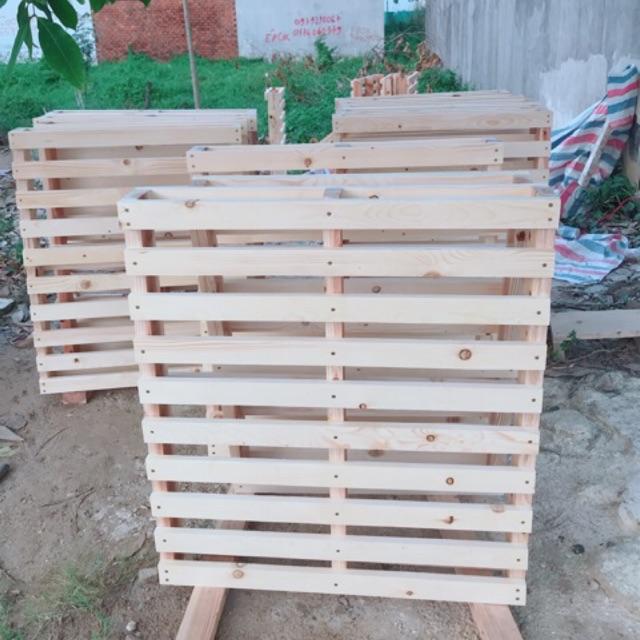 GIƯỜNG PALLET 1m8x2mx12cm MỚI