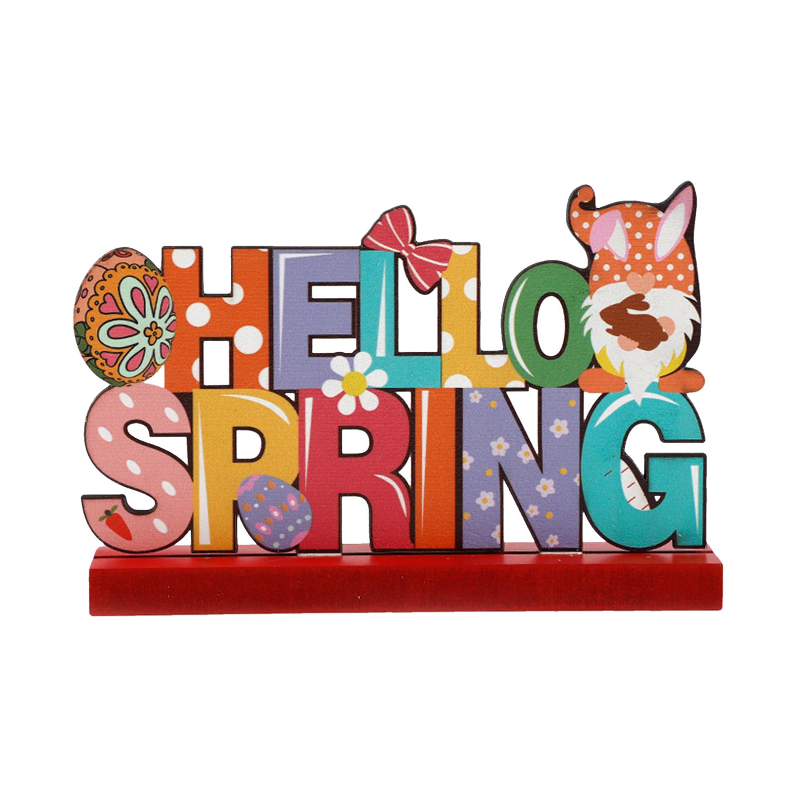 Đồ Trang Trí Bàn Gỗ Lễ Phục Sinh