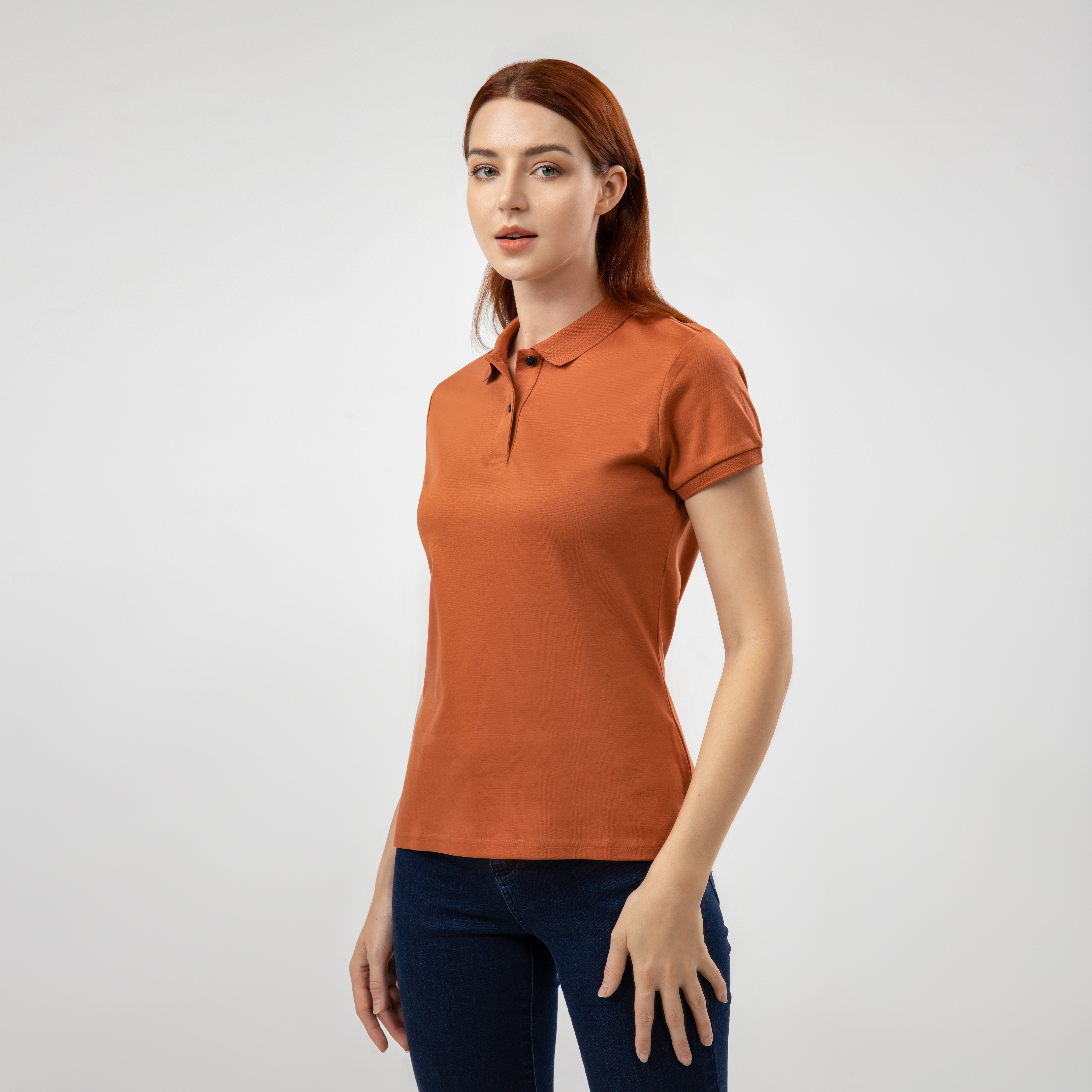 Áo Thun Ngắn Tay Có Cổ Nữ Giordano 05310236
