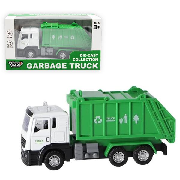Đồ Chơi Mô Hình Xe Rác Có Đèn Và Âm Thanh - Vecto VT81K