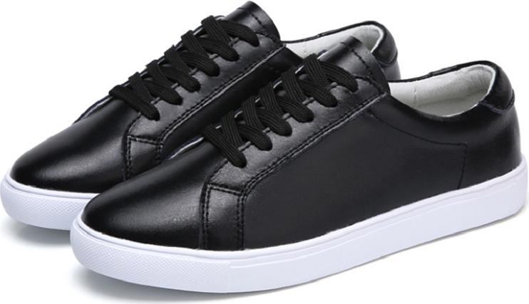 Ladies casual single shoes wild simple student sneakers