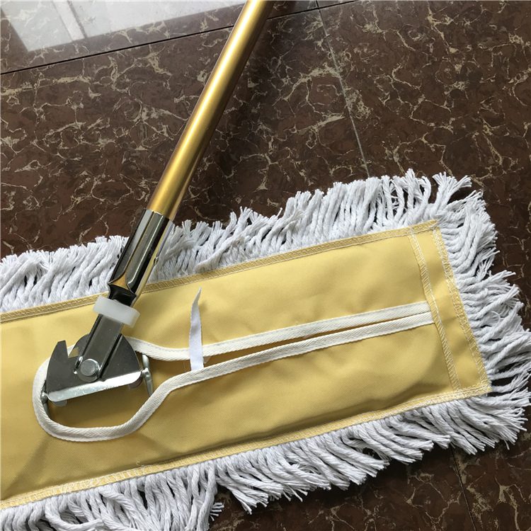 Cây lau sàn nhà, cây chổi lau khô công nghiệp bản to xoay 180 độ PL 120cm