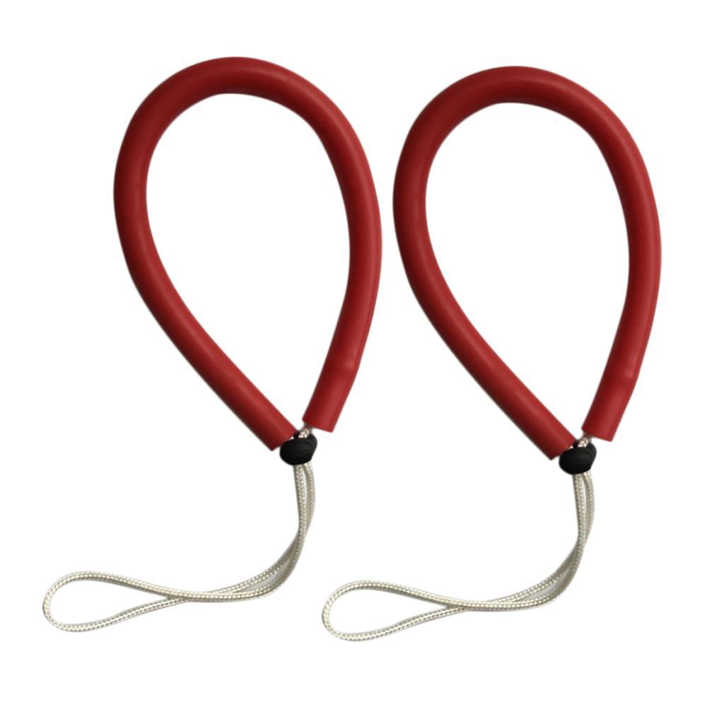 3-10pack Diving Wrist Strap Lanyard Underwater Camera Flashlight Grip Rope Red