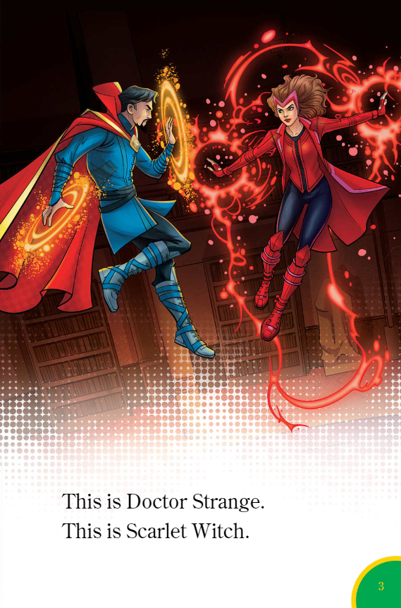 World Of Reading Level 1: This Is Doctor Strange And Scarlet Witch