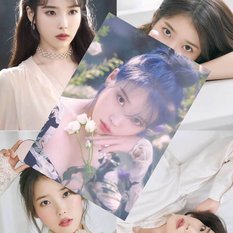 Poster IU Lee Ji Eun 8 tấm áp phích IU