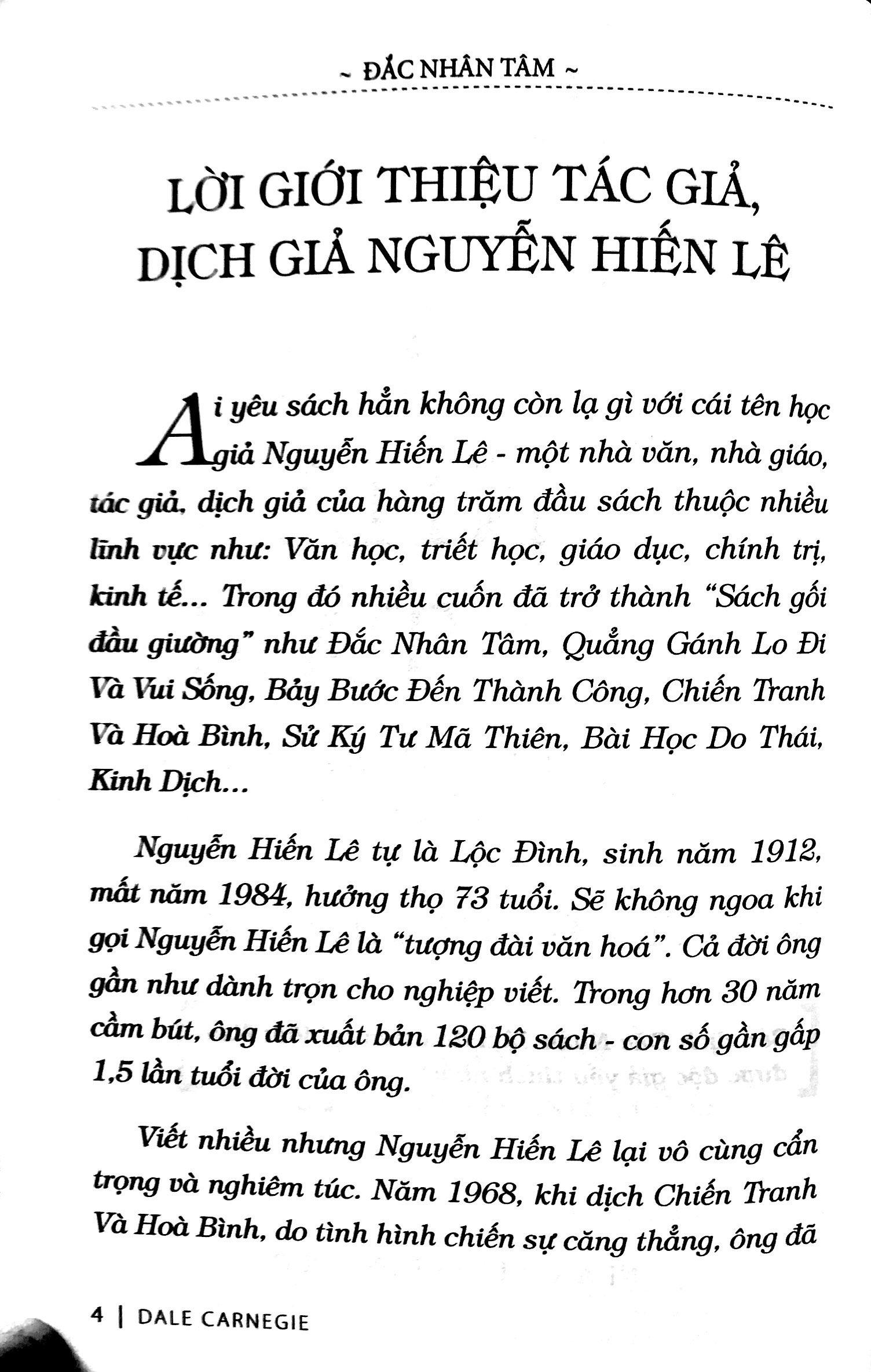 Sách Đắc Nhân Tâm - Bản Dịch Gốc Từ Nguyễn Hiến Lê (Tặng Kèm Audio Book)