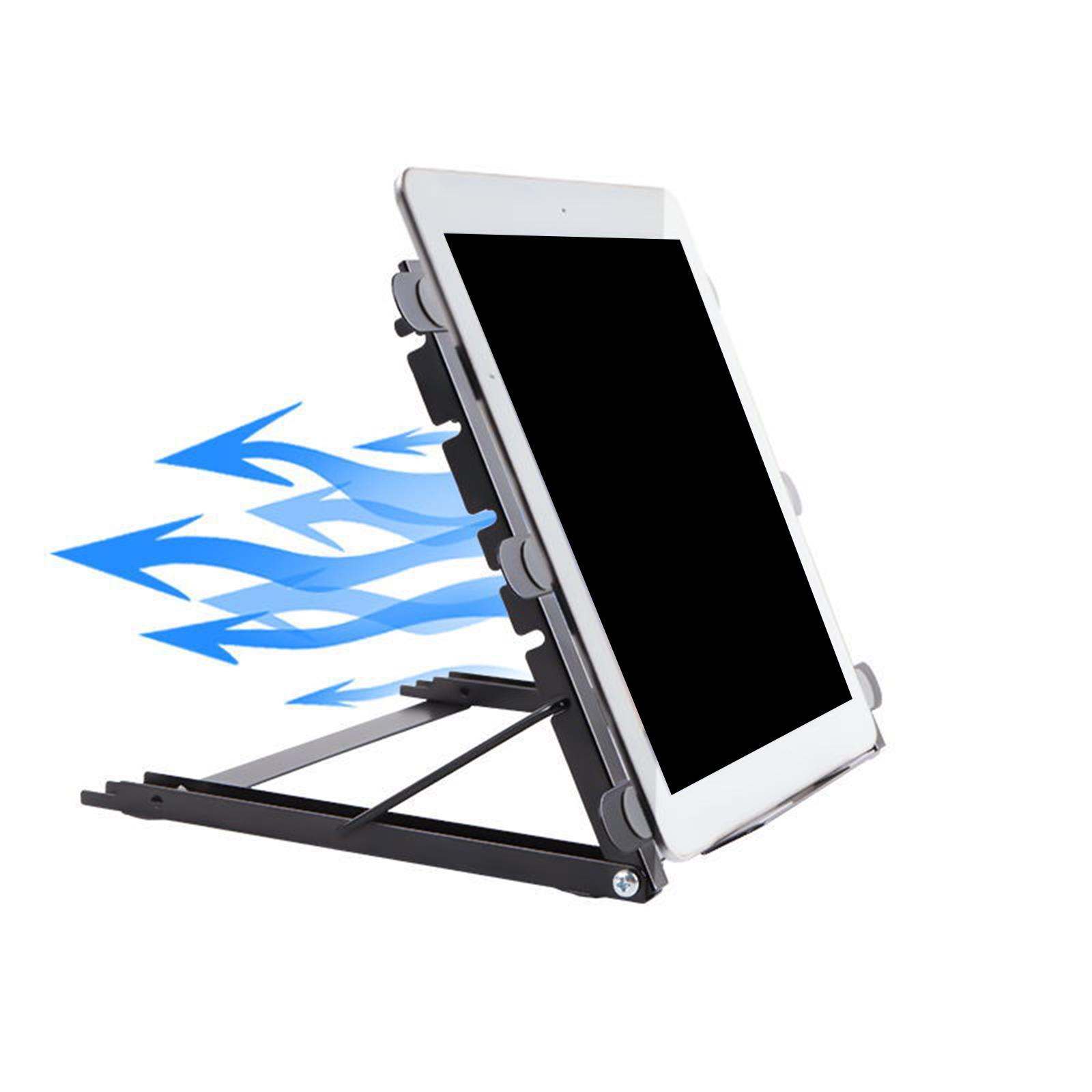 Light Box Stand Tablet Holder Heavy Duty Metal Base Phones Metal Multifunction 6 Postions Foldable Drawing Board Holder Desktop Stand Holder