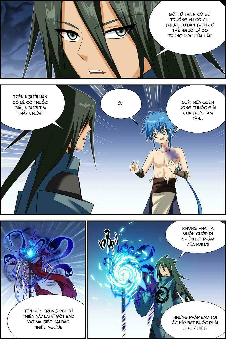 mãng hoang kỷ chapter 49 5