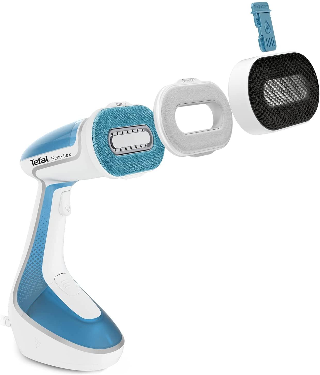 Bàn Là Cầm Tay Tefal Pure Tex DT9530, Bàn Ủi Hơi Nước, Lực Phun Mạnh, Khử Trùng, Làm Phẳng Nếp Nhăn Nhanh, Nhập Đức