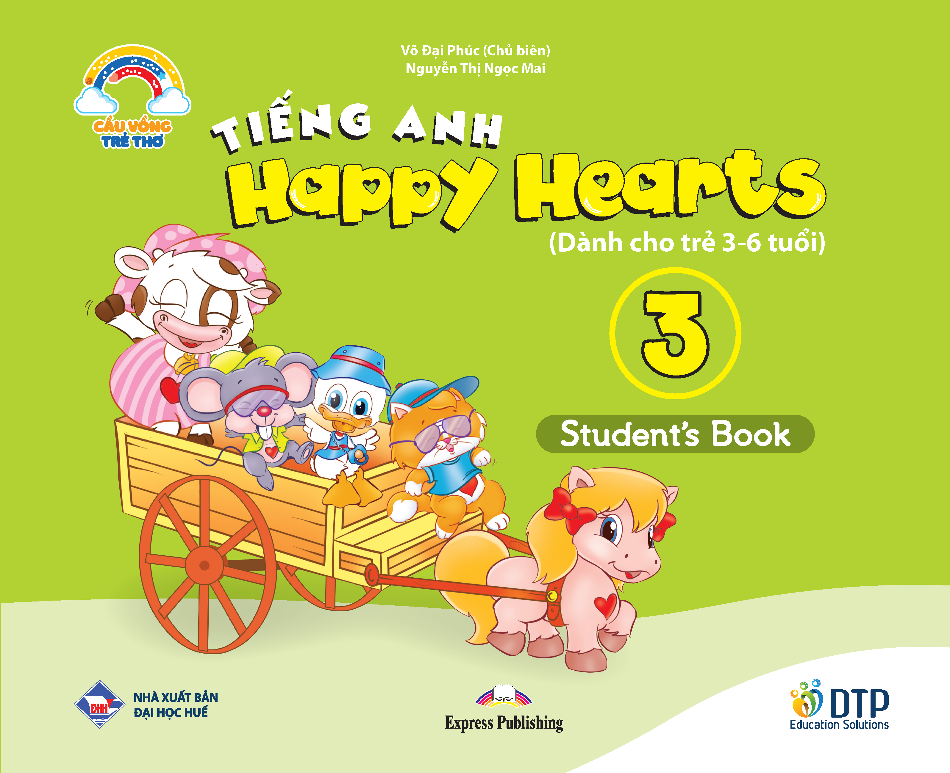 Bộ sản phẩm Tiếng Anh Happy Hearts 3 - Student's Book & Workbook